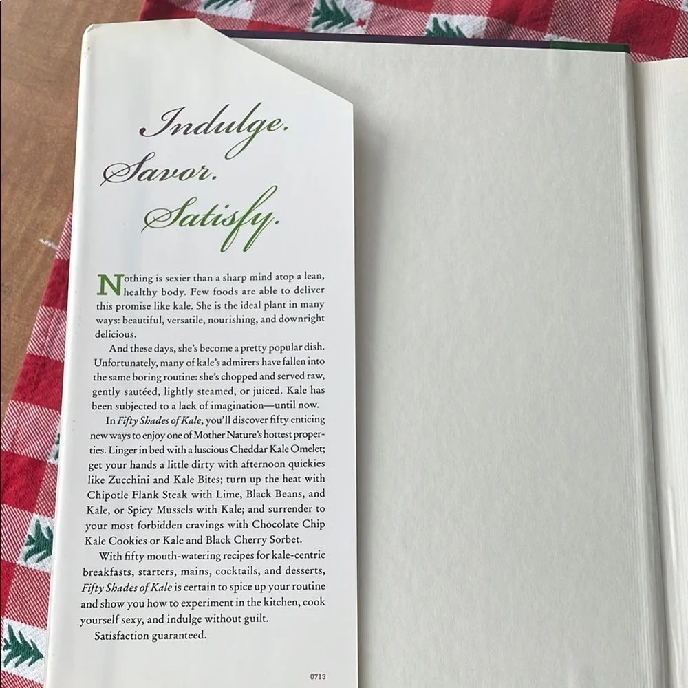 Fifty Shades of Kale Cookbook